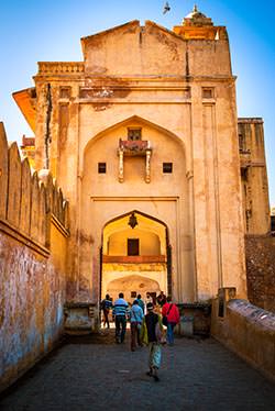 Gate - Amber Fort - Rajasthan, India